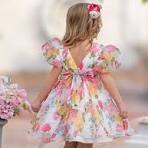 Floral Print Summer Dress for Girls