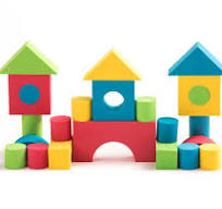 Soft Foam Building Blocks Set - 50 Pieces