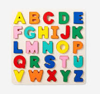 Wooden Alphabet Puzzle Set
